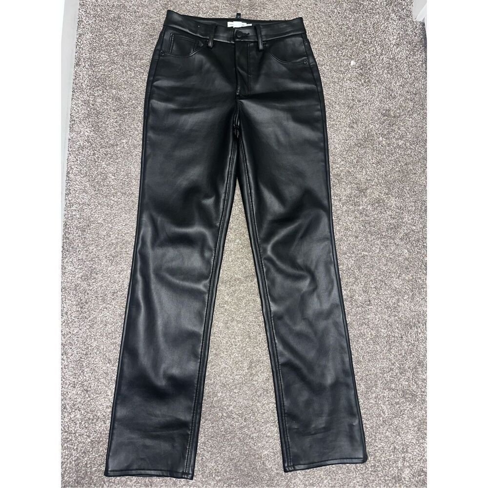 Good American Faux Leather Pants